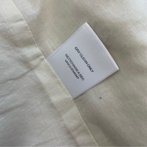 Joie Mehira Ivory Linen Open Front Blazer Sz 0 - Picture 10 of 16